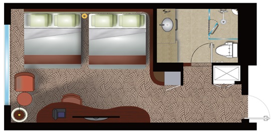 디럭스 더블 트윈 도면