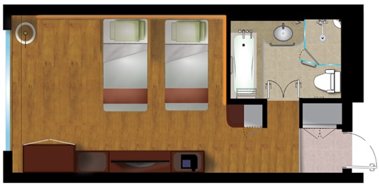 디럭스 온돌 트윈 도면