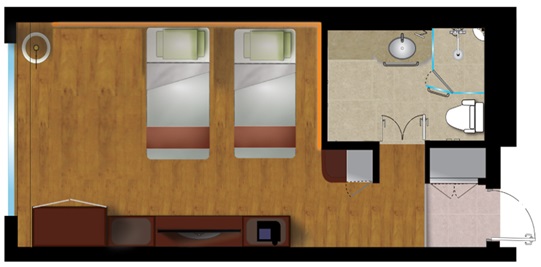 디럭스 온돌 트윈 도면