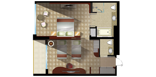 썬밸리 패밀리 스위트 도면